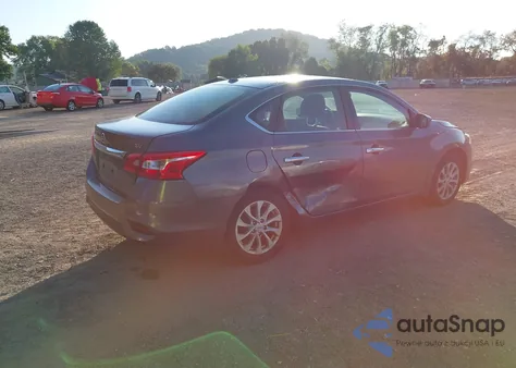 2019 Nissan Sentra Sv z USA, uszkodzony, nr VIN 3N1AB7AP5KL607832